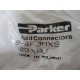 Parker 8-4F3MXS 37°Flare, Tube x BSPT Fitting 84F3MXS (Pack of 4)