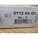 Legris 0112 04 00 Sleeve Nut 01120400 (Pack of 10)