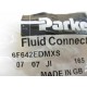 Parker 6F642EDMXS 37° Flare, Tube x BSPP Swivel Fitting (Pack of 3)