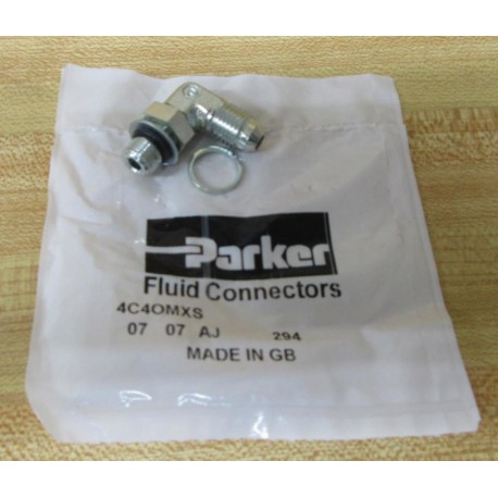 Parker 4C4OMXS Fluid Connector 4C40MXS