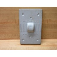 Hubbell P-2086 Weatherproof Press Switch Cover P2086 - New No Box
