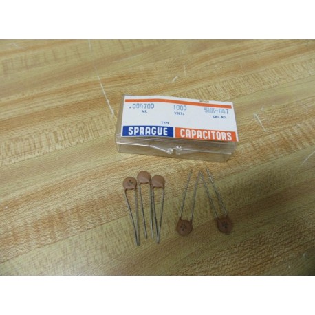 Sprague 5HK-D47 Capacitor .004700MF 1000V 5HKD47 (Pack of 5)