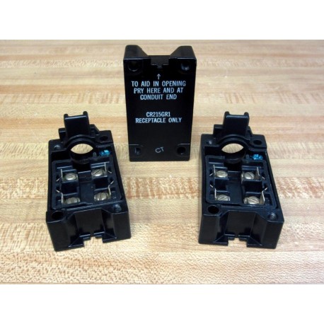 General Electric CR215GR1 Limit Switch Receptacle (Pack of 3) - New No Box
