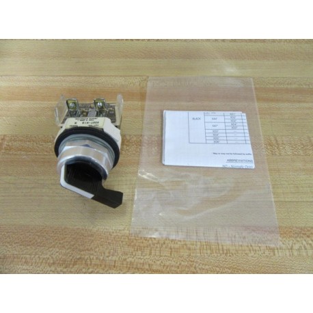 Allen Bradley 800T-H1D1 Selector Switch - New No Box