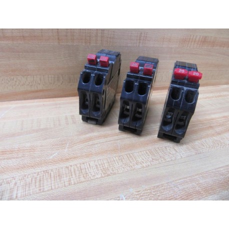 Murray MM220 Circuit Breaker 20A 2 Pole (Pack of 3) - Used