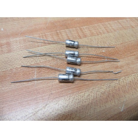 Sprague TE1302 Capacitor 3µF 0-50VDC (Pack of 5) - New No Box