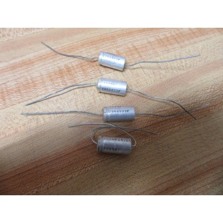 Mallory TC2501 Capacitor 100MF 25VDC (Pack of 4) - New No Box