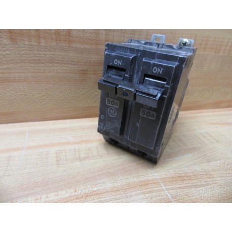 General Electric THQB250 Circuit Breaker 50A 2 Pole GE - Used