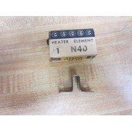 Allen Bradley N40 Overload Relay Heater Element (Pack of 6)