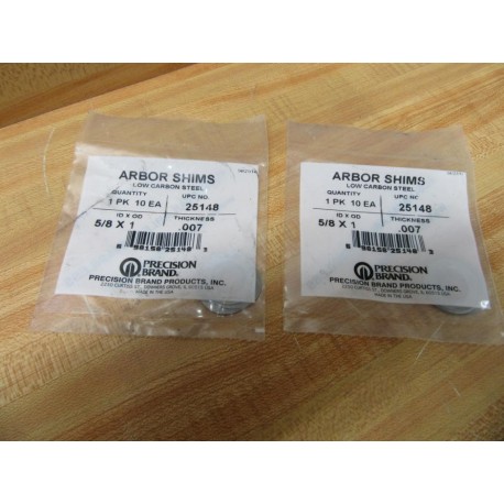 Precision Brand 25148 Arbor Shim (Pack of 20)