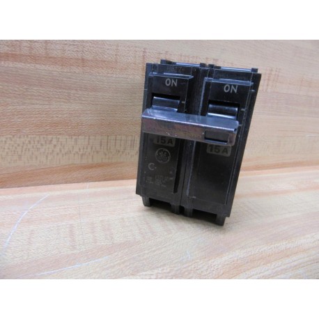 General Electric THQL215 Circuit Breaker 15A 2 Pole GE - New No Box