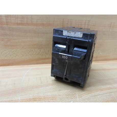 Murray MP2100 Circuit Breaker 100A 2 Pole - Used