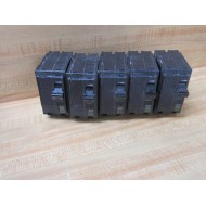 Square D QO-240 Schneider 40A Circuit Breaker QO240 (Pack of 5) - Used