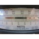 Electrical Instrument Service DWEW-5A EIS Watt Meter 600W DWEW5A ES 1082 - Used