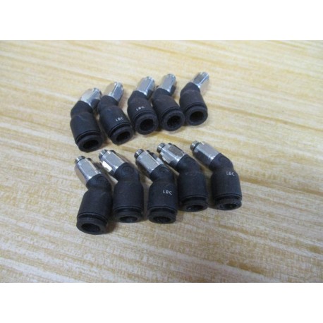 Parker Legris 3133 06 19 45° Elbow Fitting 31330619 (Pack of 10) - New No Box
