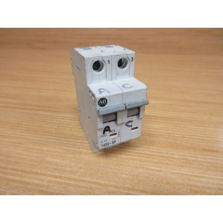 Allen Bradley 1492-SP2D100 10A Circuit Breaker - Used