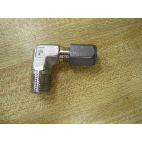 Parker 4-4 CBU-SS Ferulok Flareless 90° Elbow