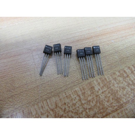 NTE NTE46 Transistor 46 (Pack of 6) - New No Box