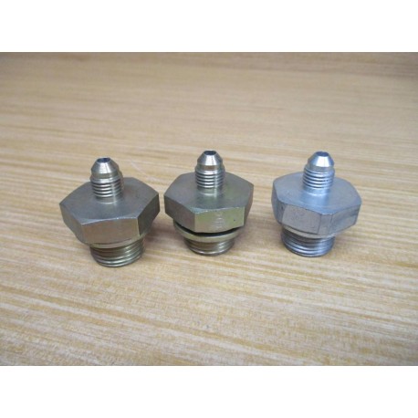 Parker 4-8F4OMXS Triple-Lok Male Connector 48F4OMXS (Pack of 3)