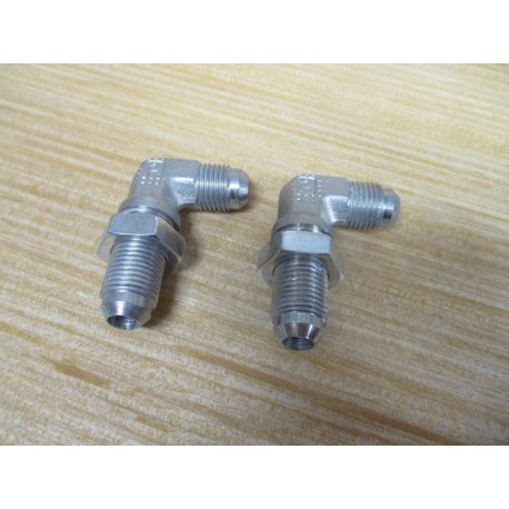 Parker 6WETX-WLN-S Triple-Lok 37° Flare Elbow 6WETXWLNS (Pack of 2)
