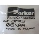 Parker 4F3MXS 37°Flare, Tube x BSPT Fitting (Pack of 8)