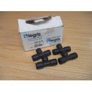 Parker Legris 3104 60 56 Reducing Union Tee 31046056 (Pack of 4)