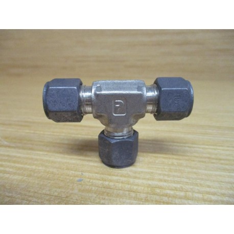 Parker 6ET6-316-GRAY A-Lok Union Tee