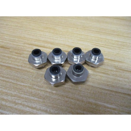 Parker Legris 3101-06-17 Tube Fitting 31010617 (Pack of 6)