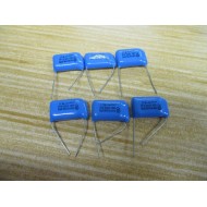 ITW 104 600V 100Ω Capacitor (Pack of 6) - New No Box