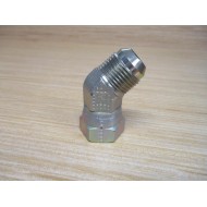 Parker 12V6X-S 37° Flare Swivel 45° Elbow 12V6XS