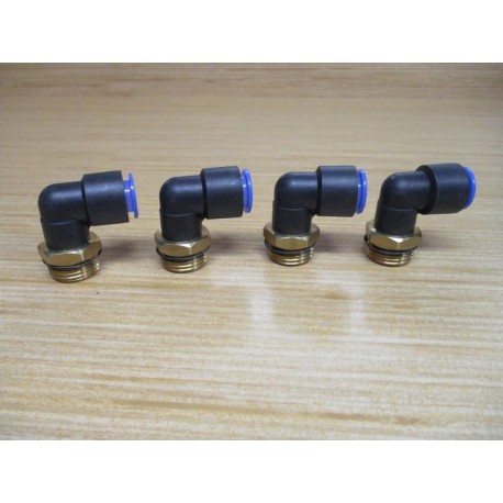 SMC KQL12-U04 90° Tube Fitting Elbow KQL12U04 (Pack of 4)