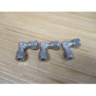Hoke 4LU316 Stainless Steel 14" Tube Union Elbow (Pack of 3)