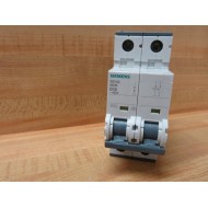 Siemens 5SY4210-8 Circuit Breaker 10A 2 Pole 5SY42108 - Used