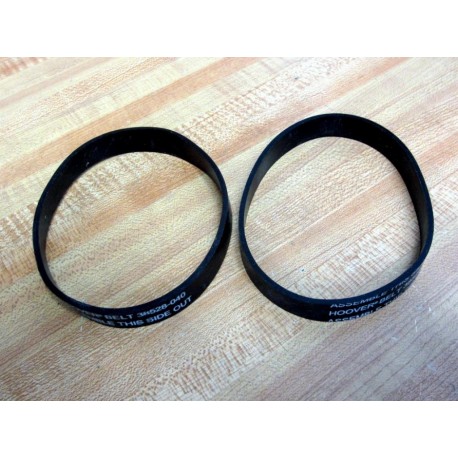 Hoover 38528-040 Flat Belt 38528040 (Pack of 2) - New No Box