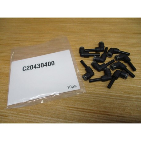 Norgren C20430400 Push-To-Connect Elbow (Pack of 10)