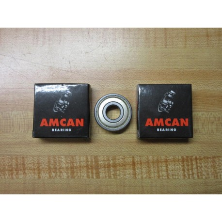 Amcan 6201-ZZC3 Ball Bearing 6201Z (Pack of 2)