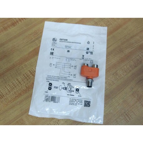 IFM Efector EBT006 YT Splitter ZDO2H030VAS0000-00STGH040VAS