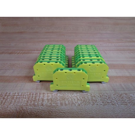 Siemens 8WA1 011-1PG00 Terminal Block 8WA10111PG00 (Pack of 19) - Used