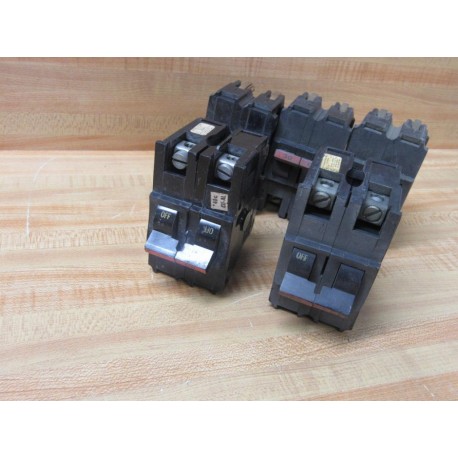 Federal Pacific NA230 Circuit Breaker 30A 2 Pole (Pack of 5) - Used