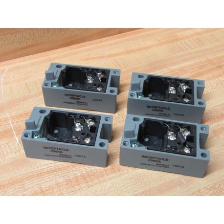 Cutler Hammer E50RA Eaton Limit Switch Receptacle (Pack of 4) - New No Box