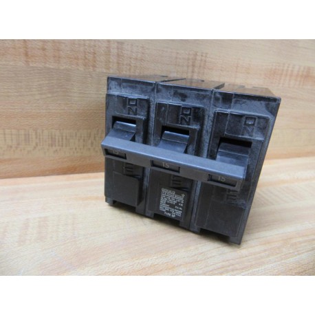 Gould Q315 Siemens ITE Circuit Breaker 15A 3P - Used