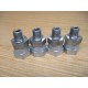 Parker 0107-4-8 NPT x NPSM Swivel Fitting 010748 (Pack of 4) - New No Box