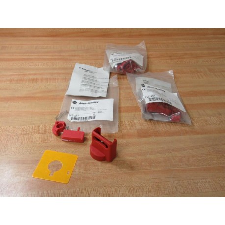 Allen Bradley 140-KRY Lockable Knob 140KRY (Pack of 3)