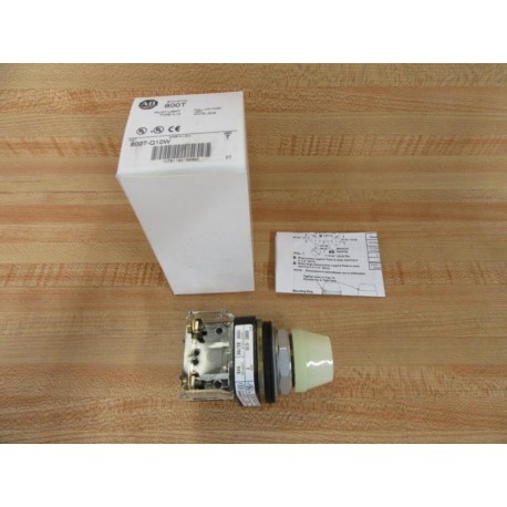 Allen Bradley 800T-Q10W Pilot Light 800TQ10W