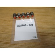 SMC KQ2E03-00N Bulkhead Union KQ2E0300N (Pack of 5)