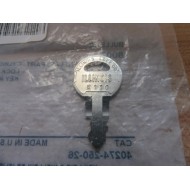 Allen Bradley 40274-250-26 Cylinder Lock Key