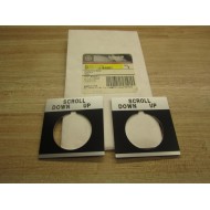 GE General Electric CR104PXN1BG001 Scroll, Down, Up (Pack of 2)