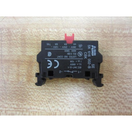 ABB SK 616-002-B Contact Block CBK-CBR01 - New No Box