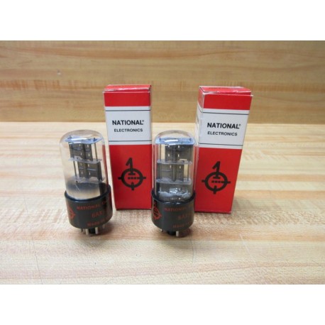 National Electronics 6AX5GT Vacuum Tube (Pack of 2)