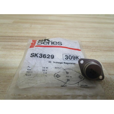 RCA SK3629 Transistor SK Series